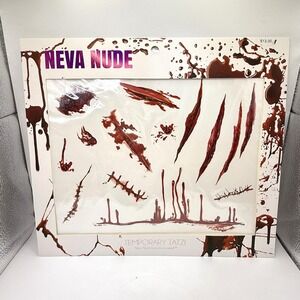 Neva‎ Nude Temporary Bloody Scar Scratch Halloween FX Tattoo Sheet Adult Costume